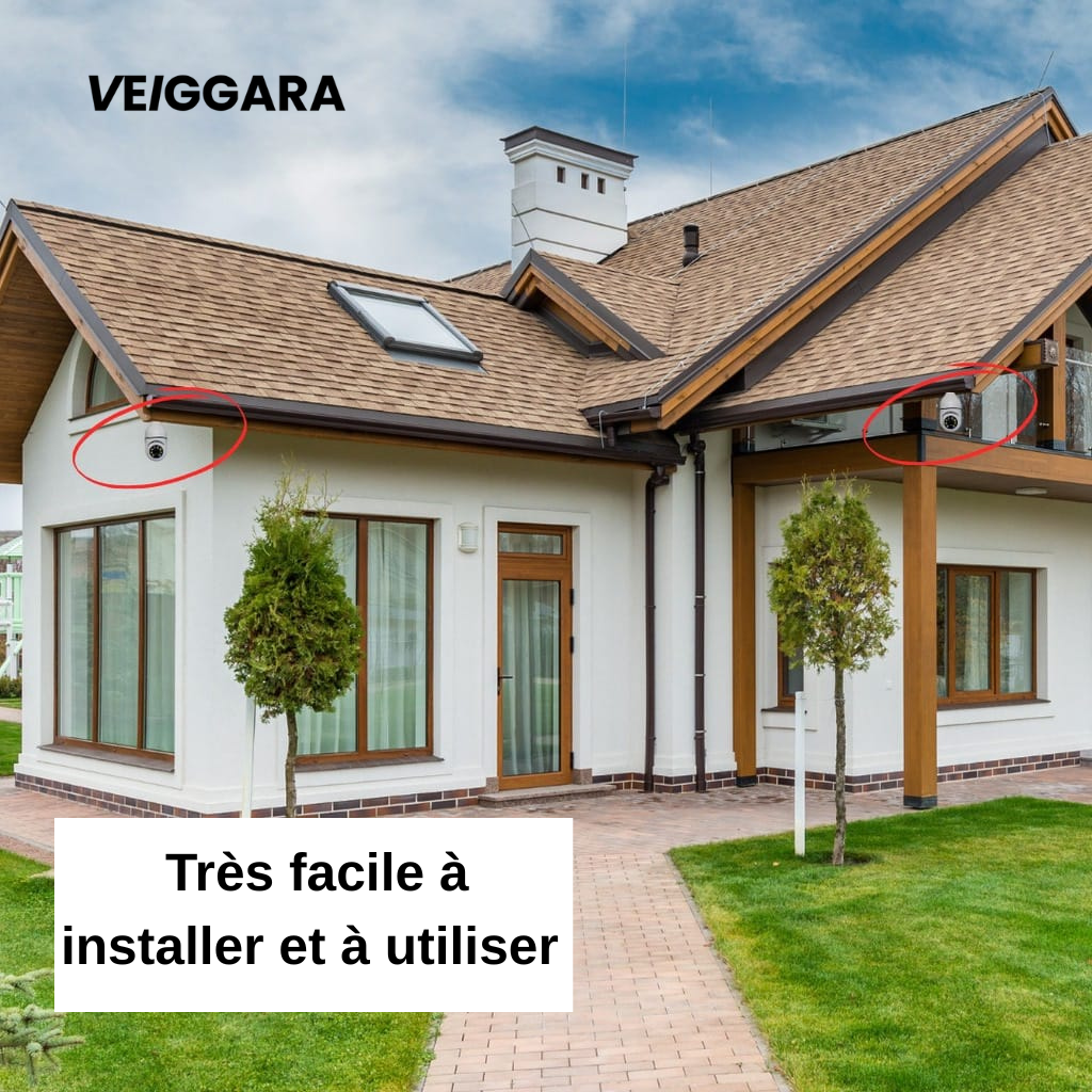 Caméra rotative à 360° - Achetez-en 1, recevez-en 2.